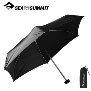 씨투써밋(SeaToSummit) 포켓 엄브렐라 블랙 4단 우산