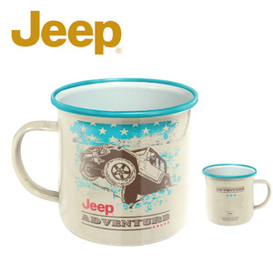 지프(Jeep) 오아시스 에나멜 컵 어드벤처 (JPCW170104)